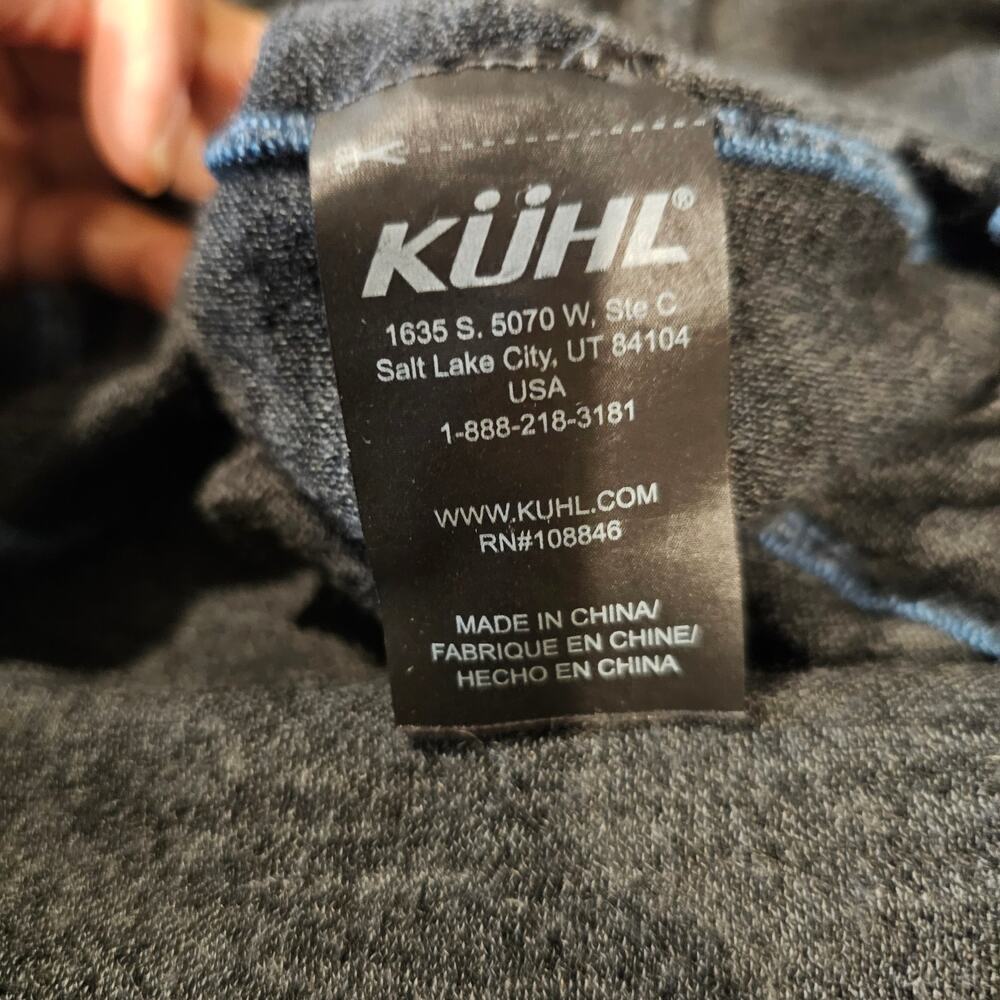 Kuhl Kaskade Zip Neck Performance Top Size XSmall - Picture 8 of 9